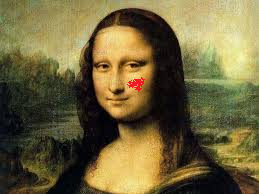Mona Lisa’s Blemish